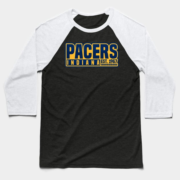 Indiana Pacers 01 Baseball T-Shirt by yasminkul